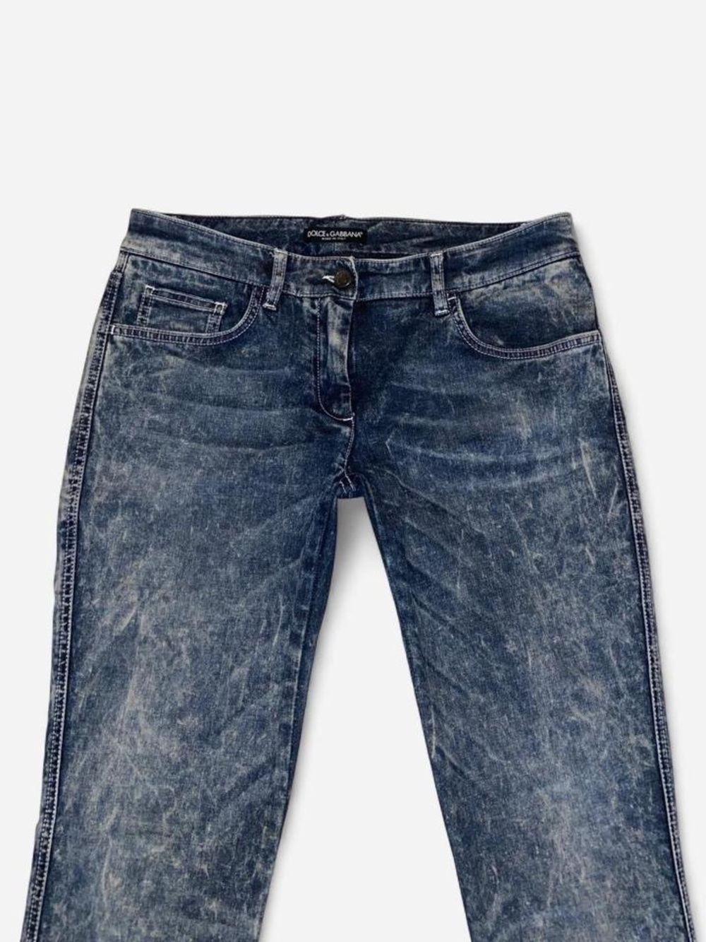 Dolce & Gabbana Acid Wash Jeans